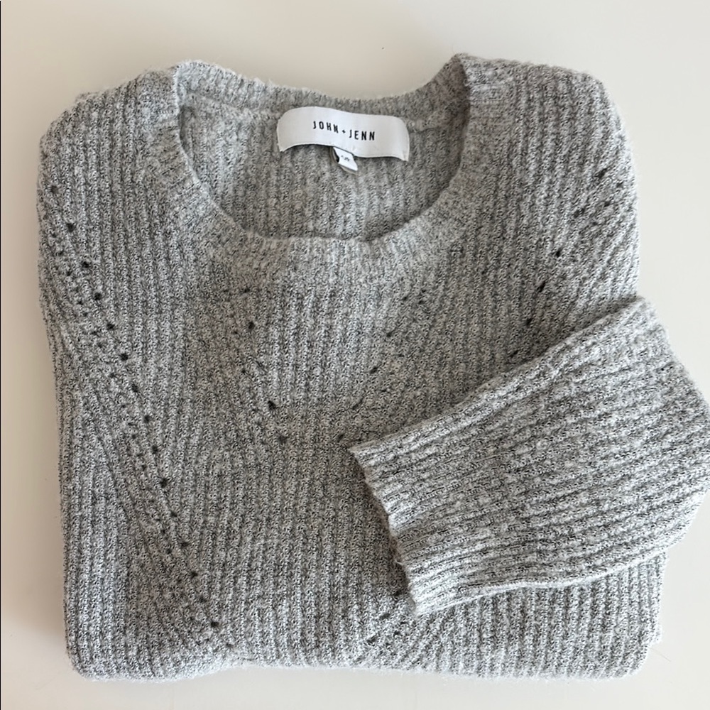 John + Jenn Gray Sweater
